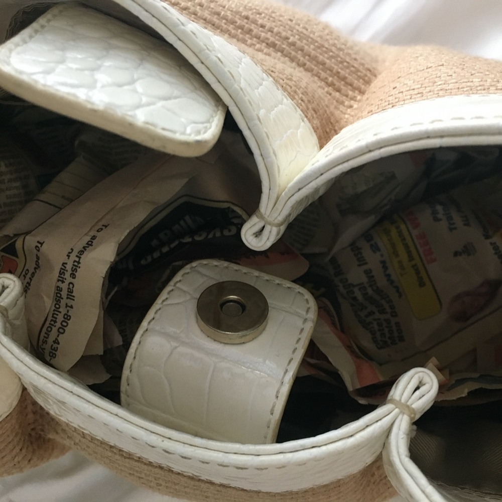 LOFT Bamboo Handle Handbag - Picture 3 of 5